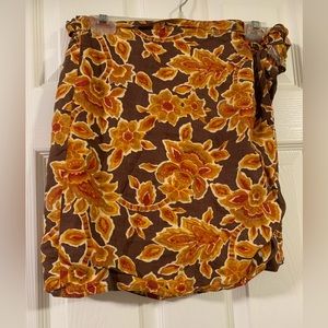 Vintage A Line Anne Klein Sarong Skirt